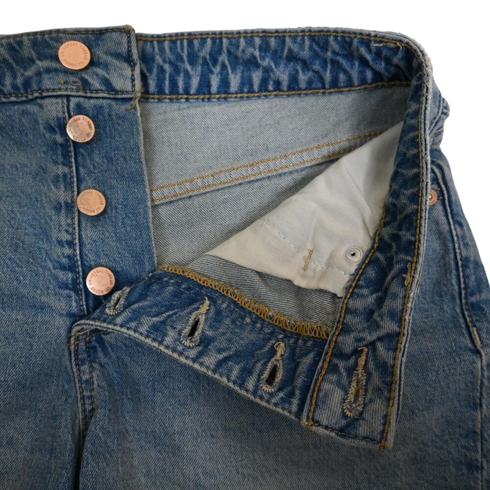 Universal Thread Womens 2/26R Vintage Midi Jean Shorts - Picture 7 of 10